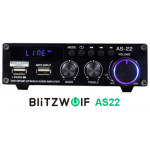 Blitzwolf AS-22 220VAC/12VDC Compact ενισχυτής ήχου